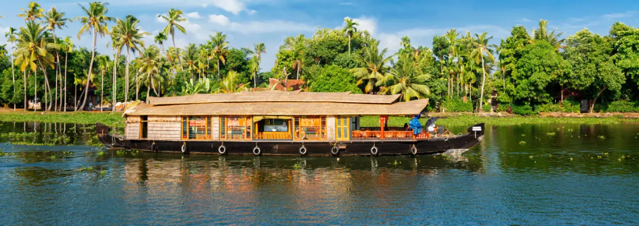Alleppey Houseboat Day Cruise  A Journey Through Serenity